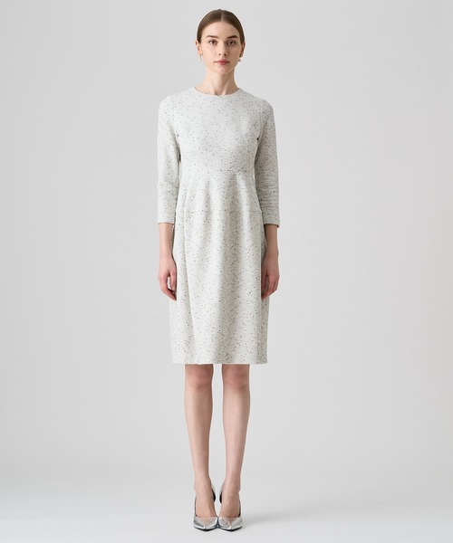 ANAYI（アナイ） ワンピース ツイードジャージーコクーン ワンピース