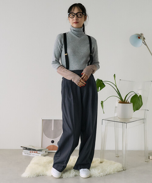 FREAK'S STORE（フリークスストア） スラックス パンツ サスペンダー