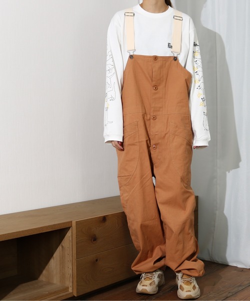 go slow caravan（ゴースローキャラバン） サロペット オーバーオール