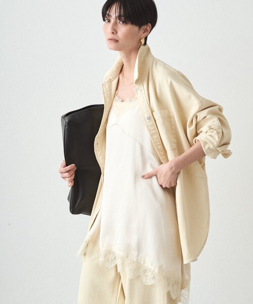 Loungedress（ラウンジドレス） キャミソール レースキャミ : ZOZOTOWN