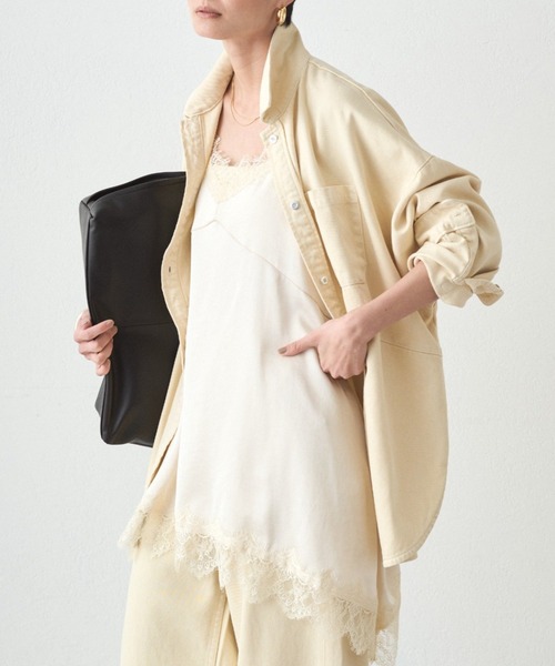 Loungedress（ラウンジドレス） キャミソール レースキャミ : ZOZOTOWN