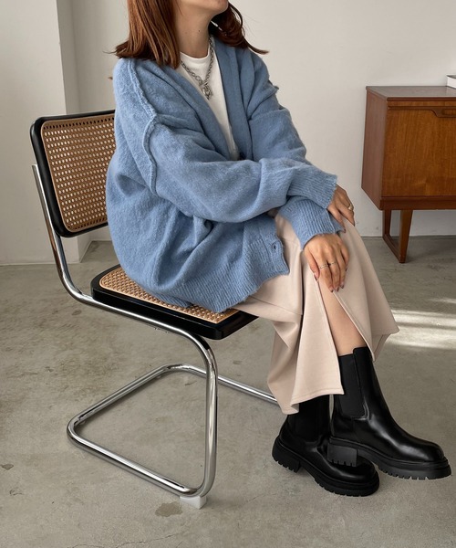 210nouve（トゥージュヌーヴ） ブーツ サイドゴアチェルシーブーツ