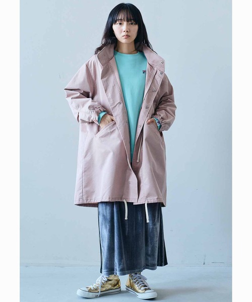 MEDE19F（メデジュウキュウ） モッズコート コート スモーキーピンクの
