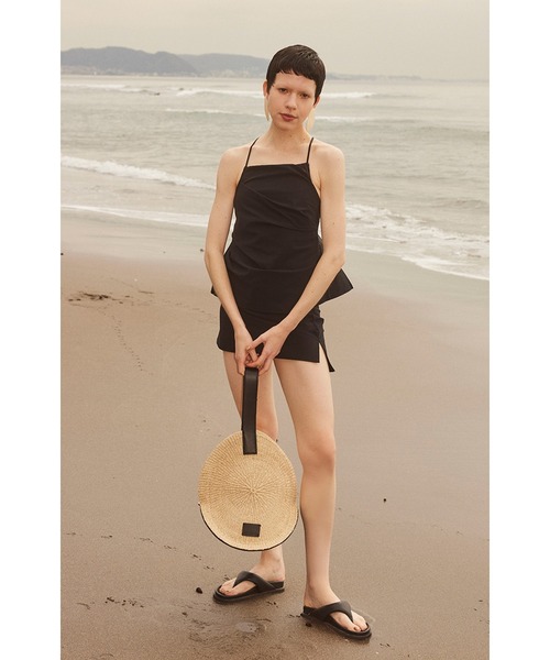 OMMO（オーエムエムオー） かごバッグ カゴバッグ CIRCLE STRAW BAG