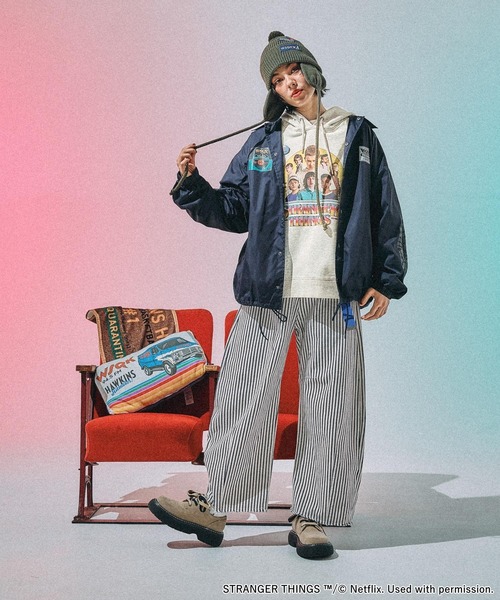 niko and…（ニコアンド） ブルゾン ジャンバー 「STRANGER THINGS