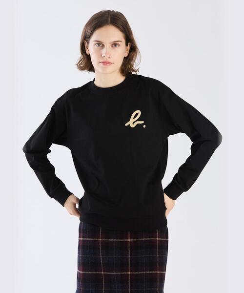 agnes b.（アニエスベー） トレーナー スウェット ”b.”ロゴ コットン