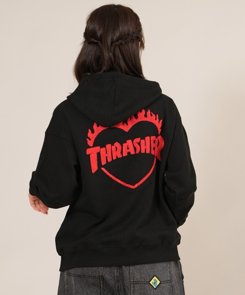 THRASHER（スラッシャー） パーカー ジップアップパーカー 254TH2PK051