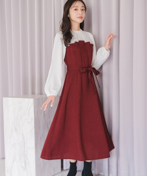 MISCH MASCH（ミッシュマッシュ） ワンピース 2025秋冬新作 ビスチェ風