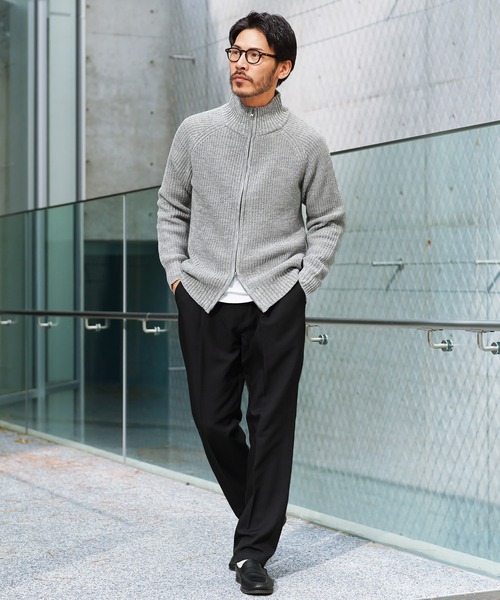 JIGGYS SHOP（ジギーズショップ） セーター ニット あぜ編み ダブル