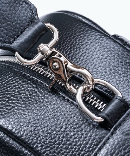 MURA（ムラ） ビジネスバッグ 大容量12L ダブルジッパー シュリンク