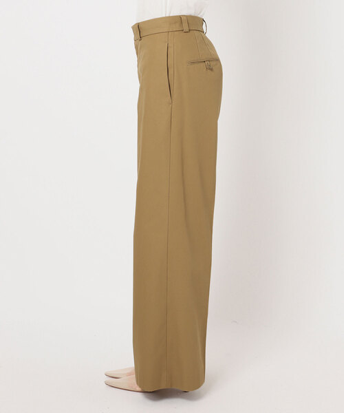 plage（プラージュ） チノパン T/C wide chinos パンツ レディース