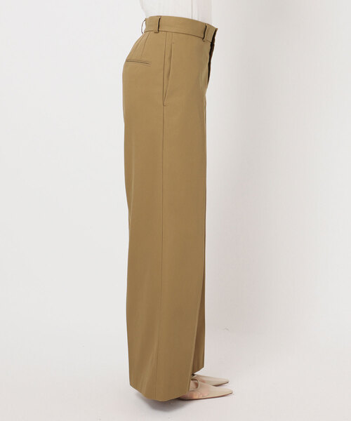 plage（プラージュ） チノパン T/C wide chinos パンツ レディース