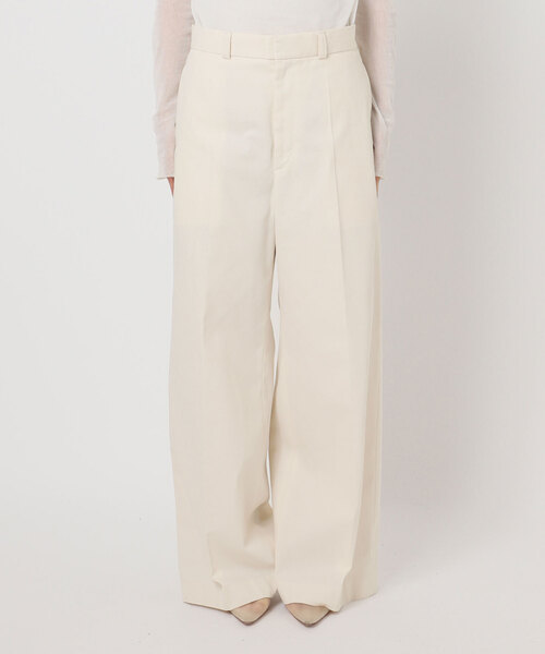 plage（プラージュ） チノパン T/C wide chinos パンツ レディース