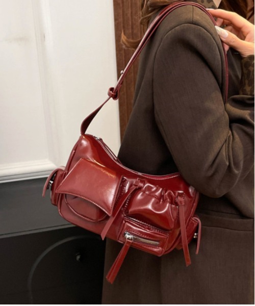 FREE STYLISTS ショルダーバッグ バッグ Y2K 5アウトポケットワン