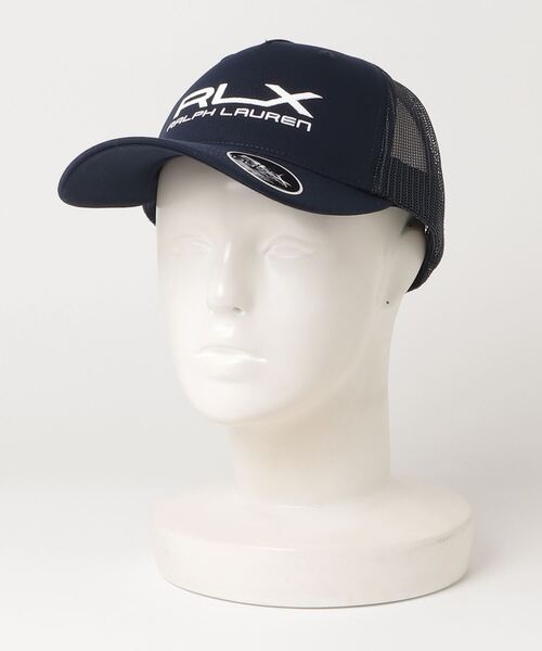 RLX キャップ 帽子 ロゴ ツイル トラッカー キャップ メンズ