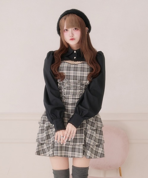 Pal elfy ワンピース ドロストティアードキャミワンピース : ZOZOTOWN