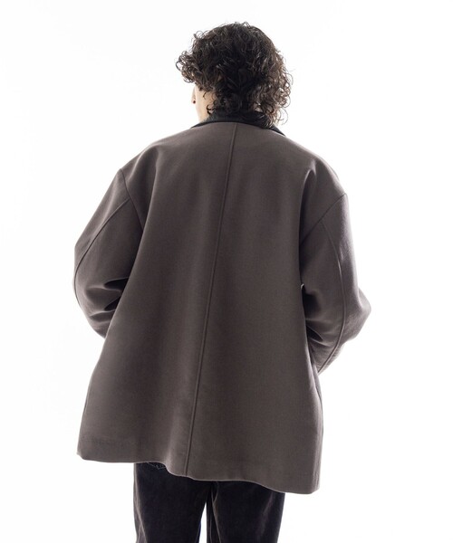 SKOOKUM（スクーカム） ブルゾン アウター × monkey time」メルトン