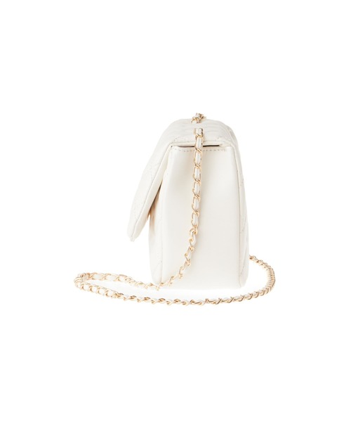 INGNI（イング） ショルダーバッグ バッグ エンブレム付キルティング