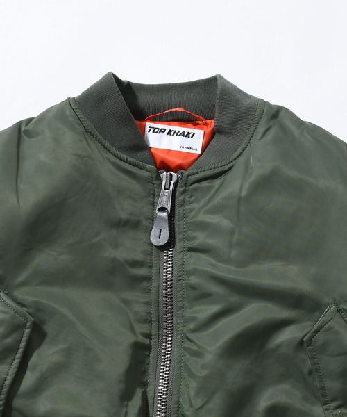 TOP KHAKI（トップカーキ） ma1 ma-1 「TOP KHAKI」MA-1ナイロン