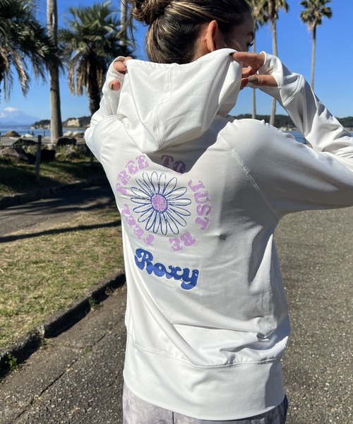 ROXY（ロキシー） ラッシュガード FEEL FREE ZIP RASH/ロキシージップ