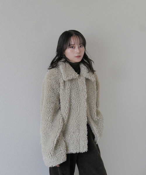 Reurie'（レウリィ） コート アウター オリジナルダブルジップファー