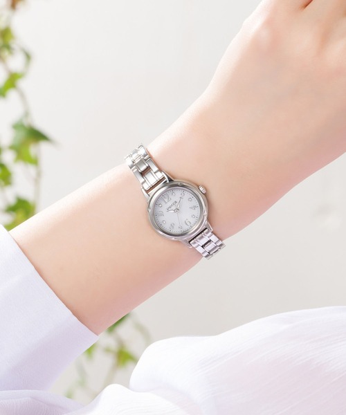 wicca（ウィッカ） 腕時計 ソーラーテック クリスタル入りモデル