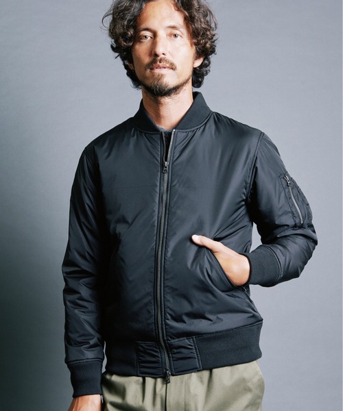 Magine（マージン） ma1 ma-1 NYLON THINSULATE ZIP MA-1 JKT:ナイロン