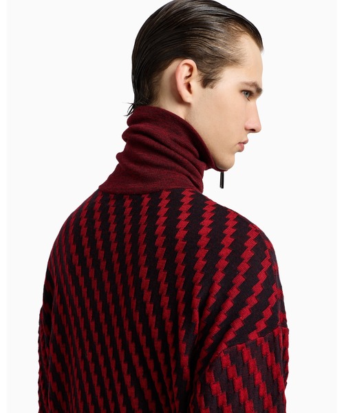 EMPORIO ARMANI セーター ニット 「エンポリオ アルマーニ」ハーフ