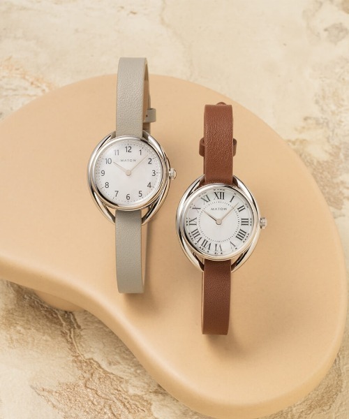 MATOW（マトウ） 腕時計 「MATOW/マトウ」Shiki ラウンド シルバー