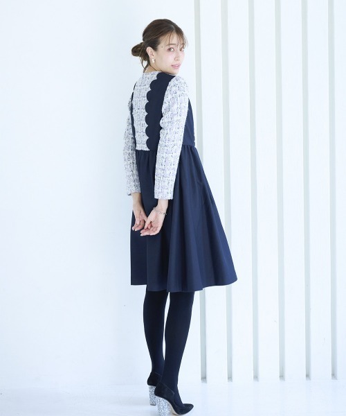 Chesty（チェスティ） ワンピース ツイードグレースワンピース