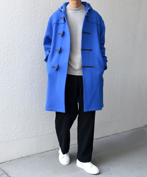 SHIPS any ダッフルコート コート any: PURE WOOL MELTON ダッフル