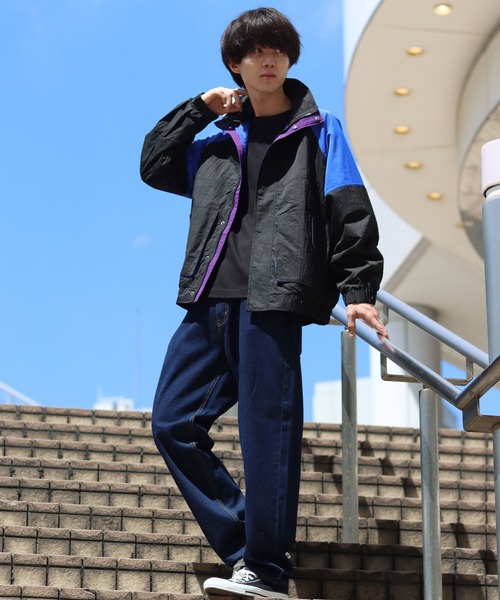 SITRY（シトリー） ナイロンジャケット over size classic color nylon