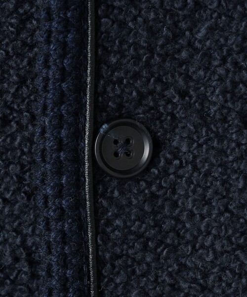 MACPHEE（マカフィー） カーディガン パイピング クルーネック