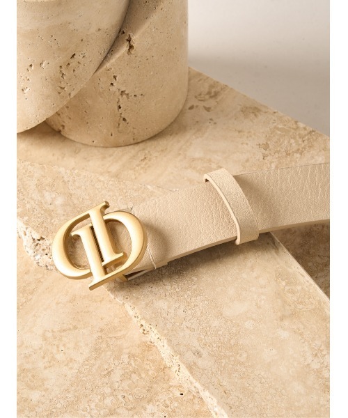 Darich（ダーリッチ） ベルト Dモチーフレザーベルト レディース