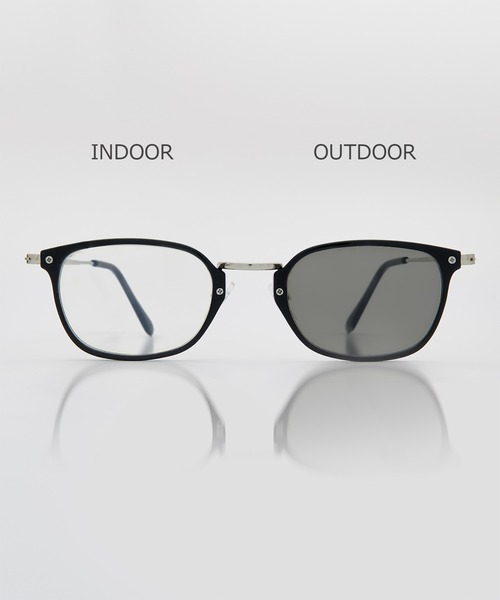 Sakka サングラス 2WAY プラス1サングラス 調光レンズ＆伊達メガネ