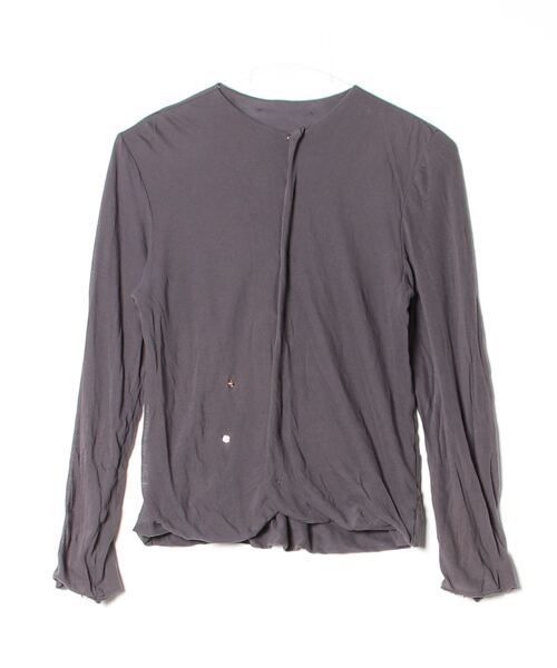 MACPHEE（マカフィー） カーディガン - グレー レディース : ZOZOTOWN