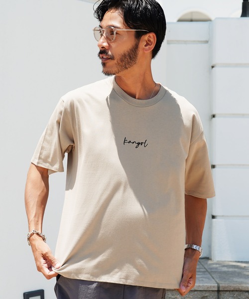 KANGOL（カンゴール） tシャツ カンゴール/ 刺繍ロゴTシャツ メンズ