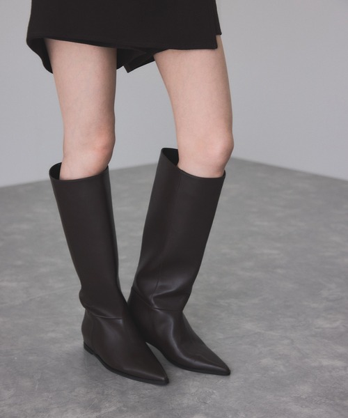 ADAM ET ROPE'（アダムエロペ） ブーツ インヒールロングブーツ