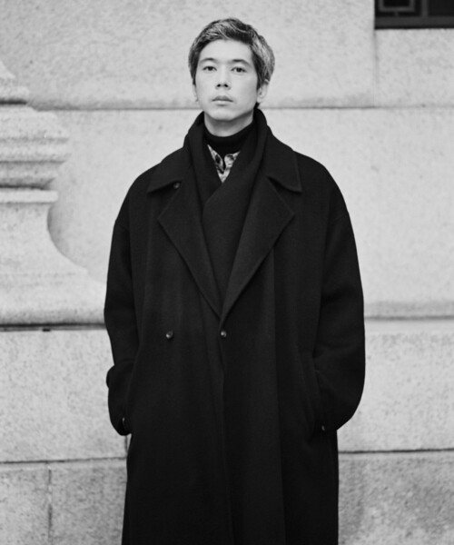 ADAM ET ROPE'（アダムエロペ） ステンカラーコート コート カシミヤ