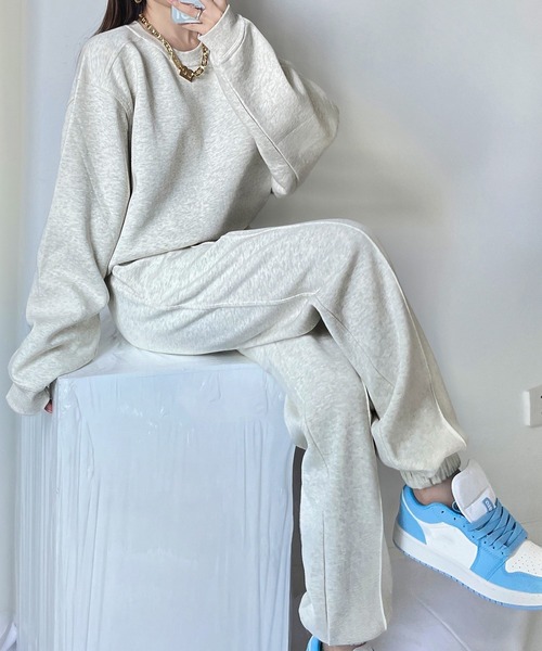 DAY CLOSET トレーナー スウェット 「セットアップ」長袖オーバー