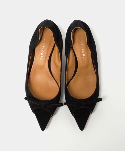 pippichic パンプス ブラックのおすすめ人気商品一覧 通販 - Yahoo