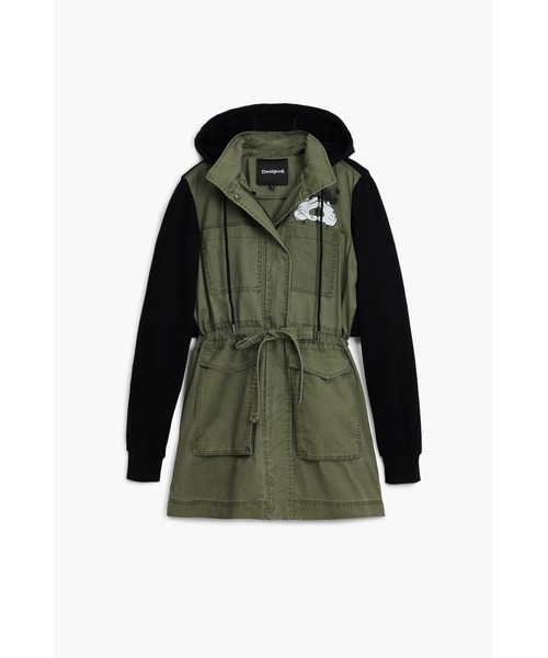 Desigual（デシグアル） モッズコート コート ミッキーマウス異素材