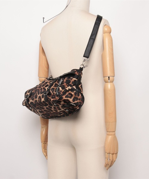 FREE STYLISTS ショルダーバッグ バッグ Y2K レオパードヒョウ柄