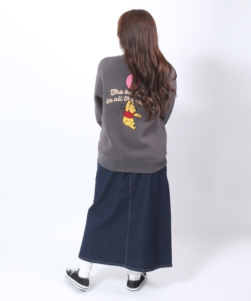 Disney（ディズニー） トレーナー スウェット サガラ刺繍・ワッペン