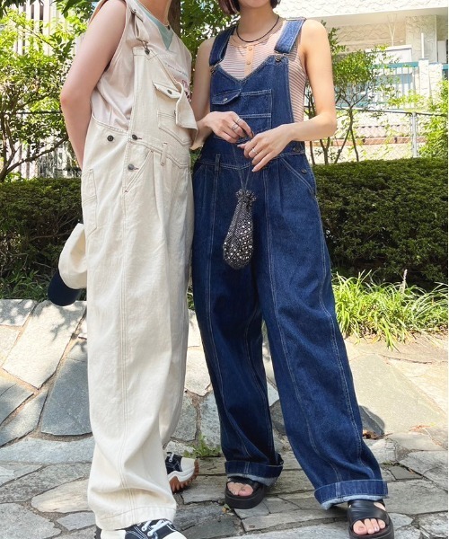 DOUBLE NAME（ダブルネーム） サロペット オーバーオール デニム