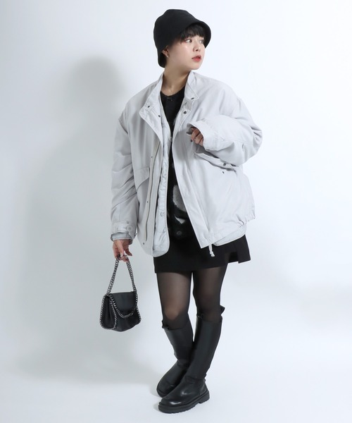 モッズコート コート ショートモッズコート×キルティングライナー付