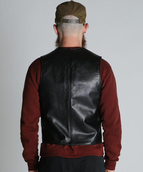 Schott N.Y.C（ショット） ベスト ジレ Schott/ショット/193V LEATHER