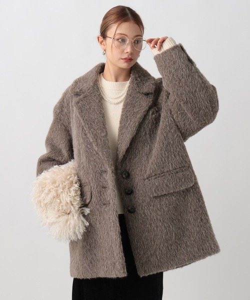 BAYFLOW（ベイフロー） ジャケット テーラードジャケット シャギー