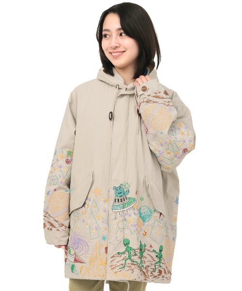 go slow caravan（ゴースローキャラバン） モッズコート コート