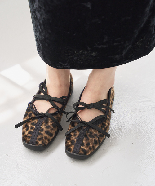 LE TALON（ル タロン） スニーカー 「追加3」Lダブルリボンバレリーナ